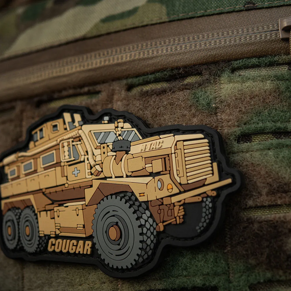M-Tac Cougar patch PVC MRAP 3D velcro