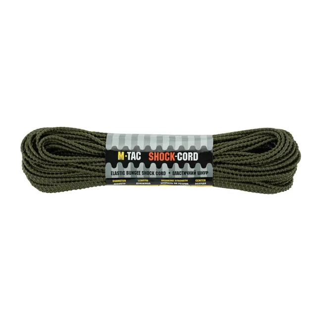 M-Tac Dragon Skin shock cord paracord 3mm 30m OD Green