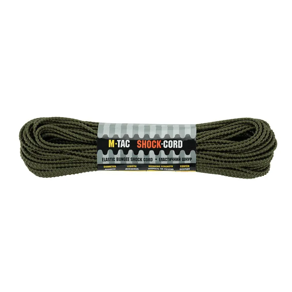 M-Tac Dragon Skin shock cord paracord 3mm 30m OD Green