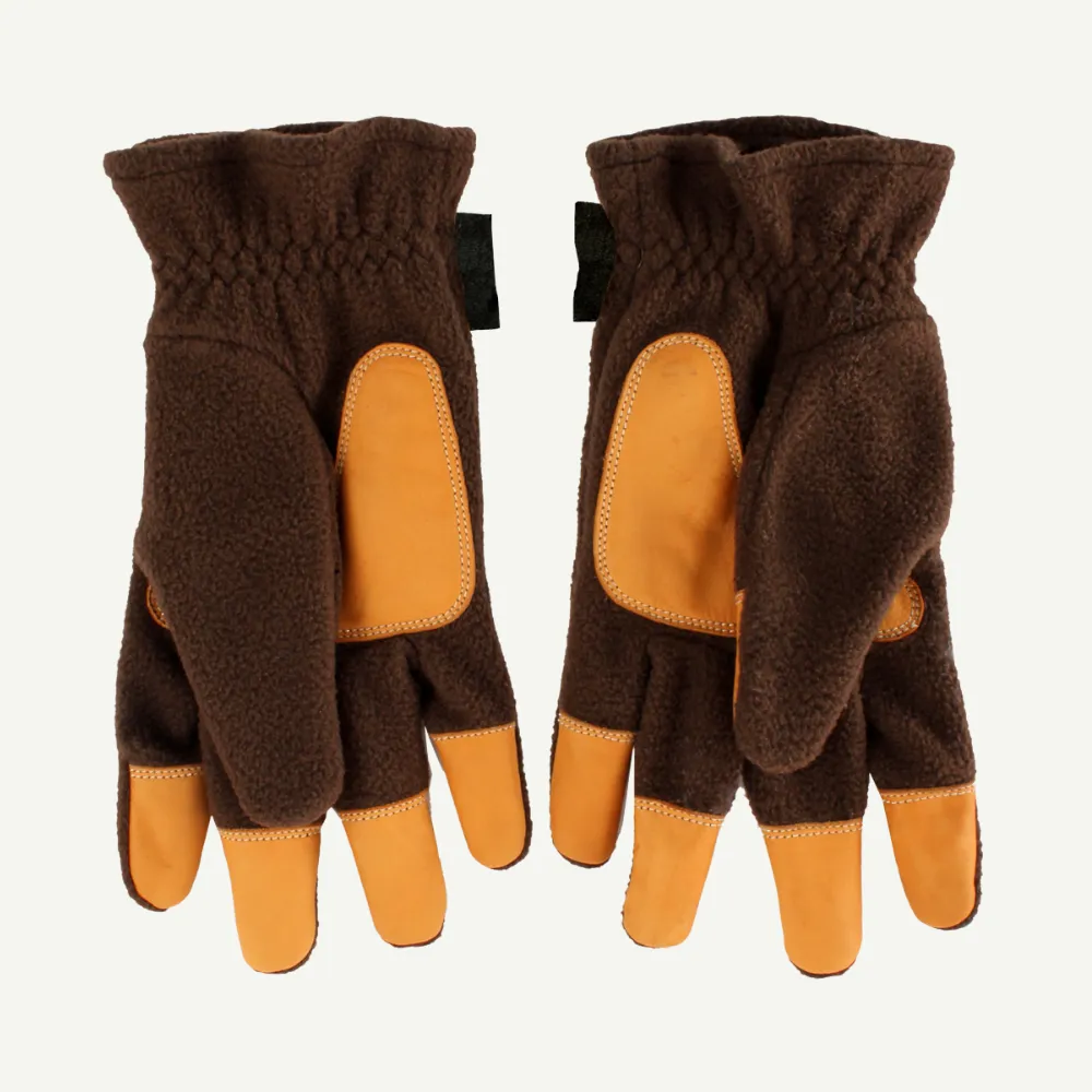 Bear Paw Winter manusi arc copii S fleece piele