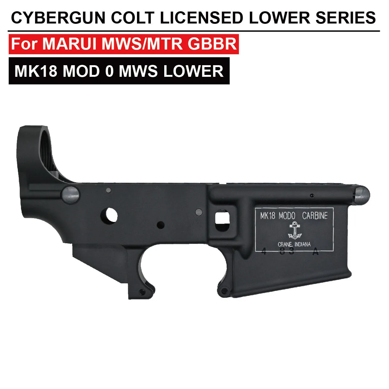 Cybergun Colt M16A1 lower airsoft MK18 MOD0
