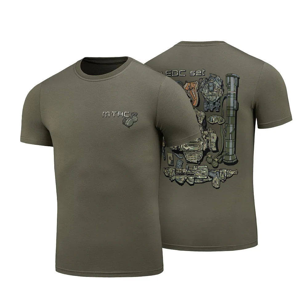 M-Tac MY EDC tricou ranger green bumbac imprimat