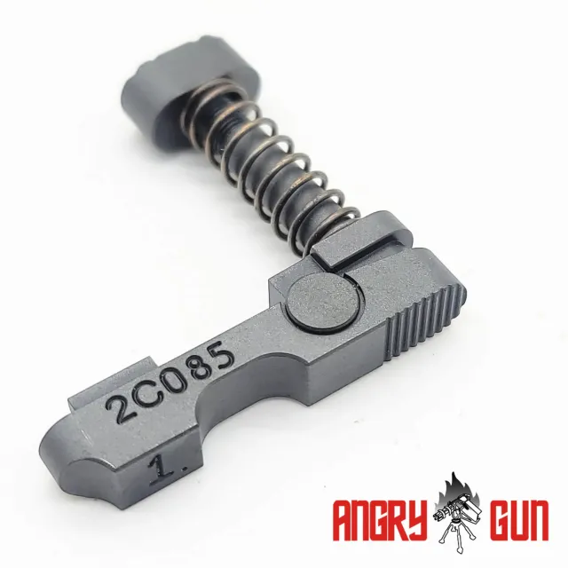 Angry Gun L119A2 mag catch ambidextru otel MWS