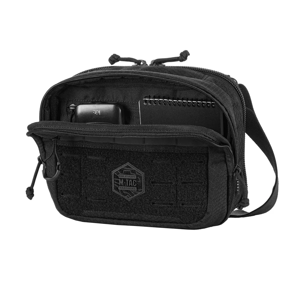 M-Tac EDC Bag Elite Hex geanta neagra Quick Release Cordura