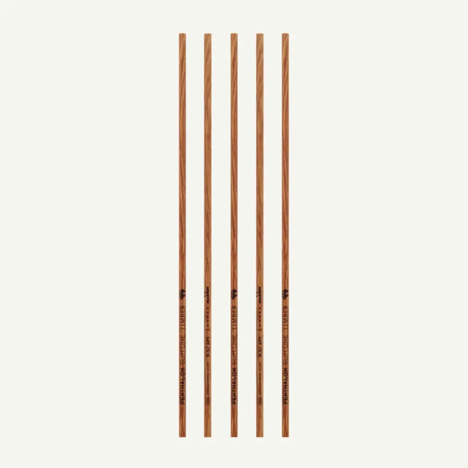 Penthalon Slim Line Timber shaft carbon aspect lemn