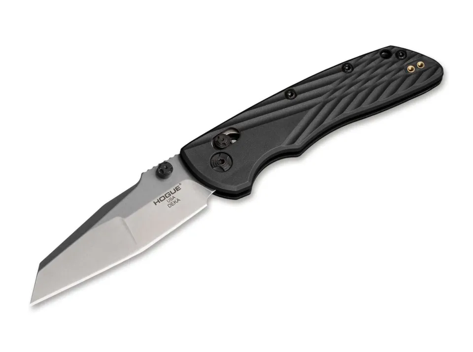 Hogue Deka 3.25 WC Tumble Black briceag MagnaCut