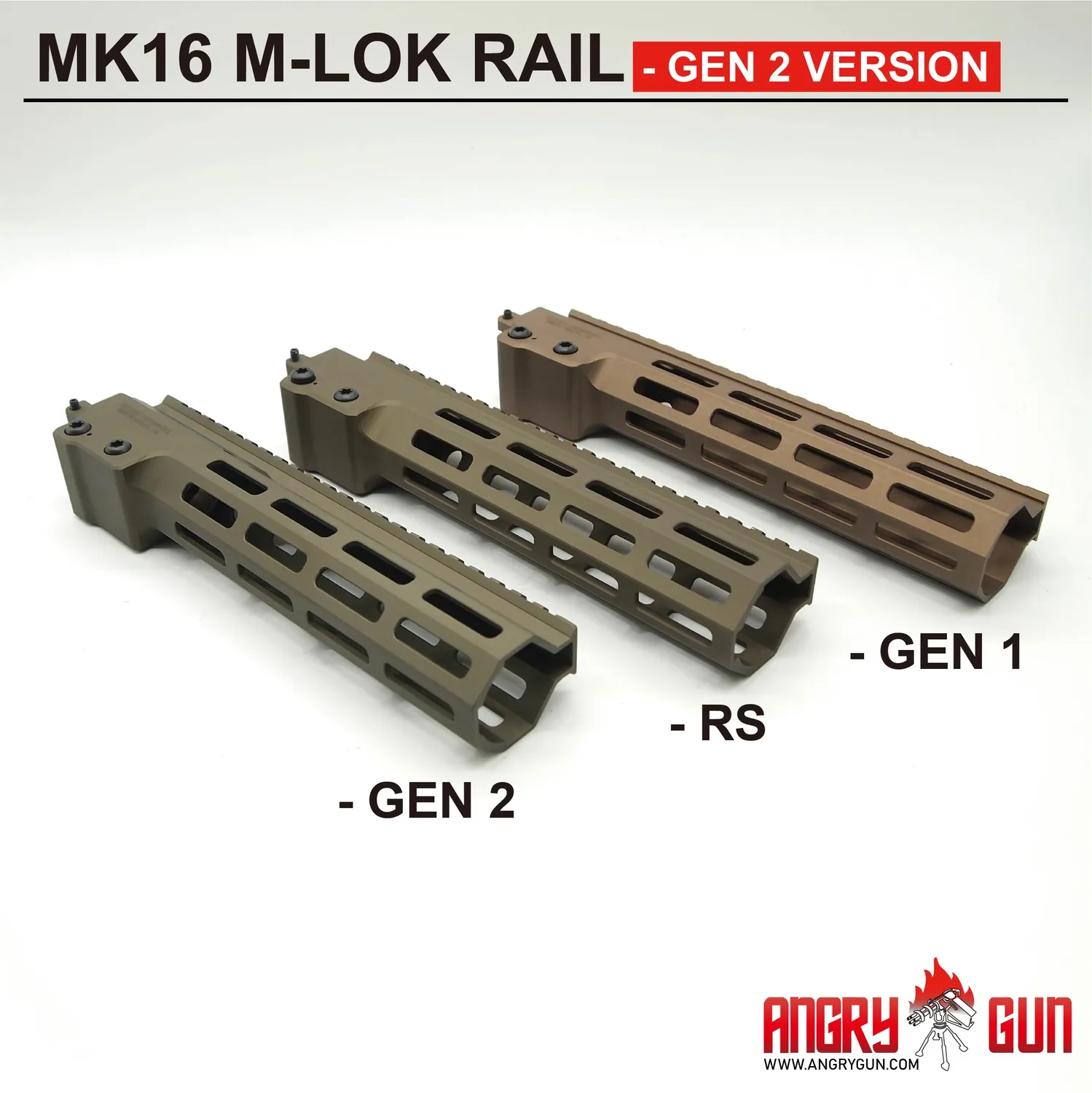 ANGRYGUN MK16 ulita M-LOK 13.5 inch Gen 2