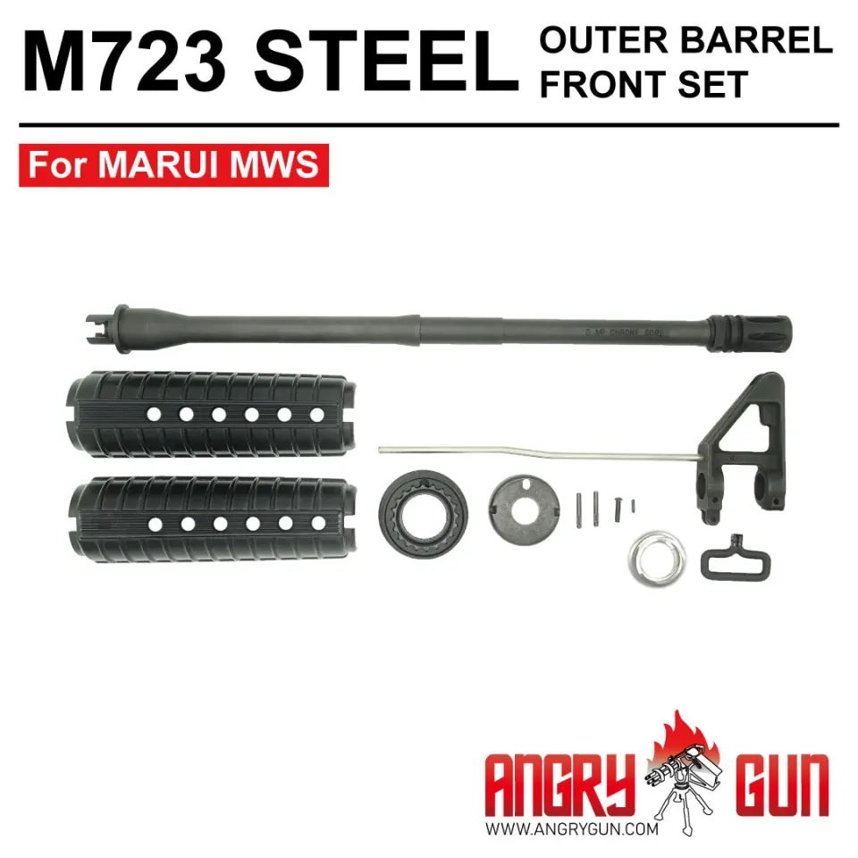 Angrygun M723/M733 țeavă externă airsoft oțel