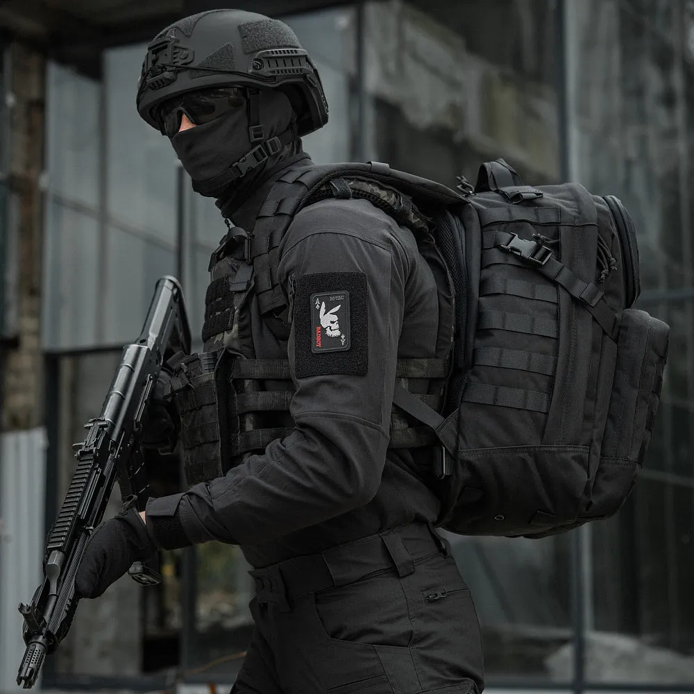 M-Tac Bad Boy patch as de pica negru Cordura
