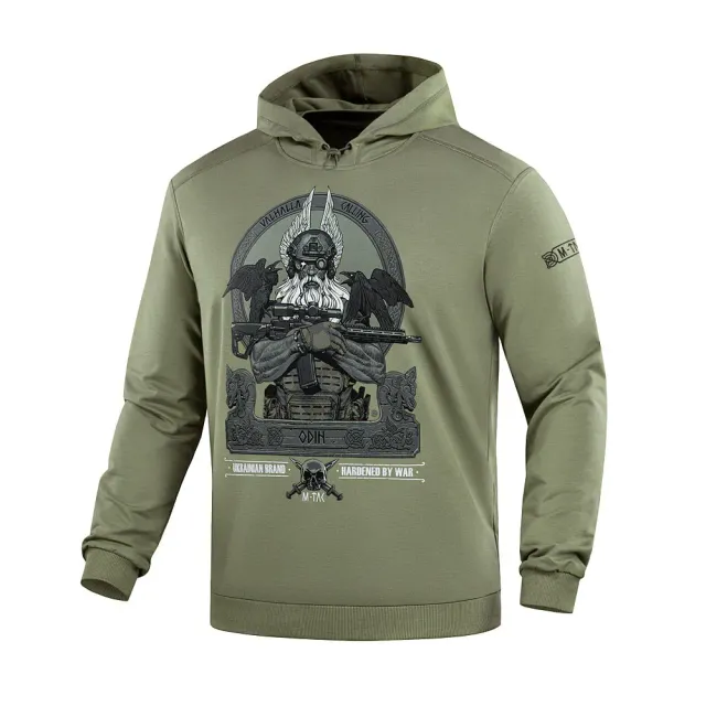 Military-Shop Odin Valhalla Calling hanorac Light Olive bumbac