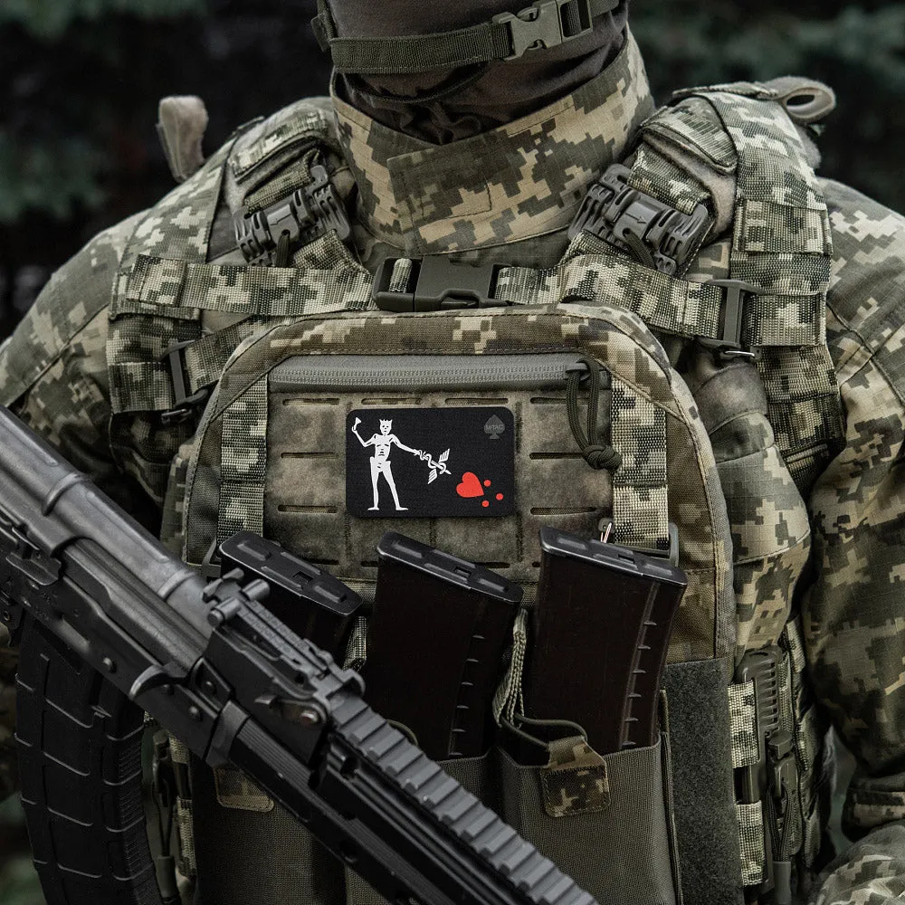 M-Tac Blackbeard Flag Medic patch negru cu velcro