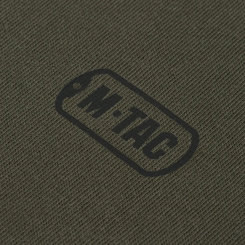 M-Tac Cotton Raglan Hard hoodie Army Olive fleece 390g