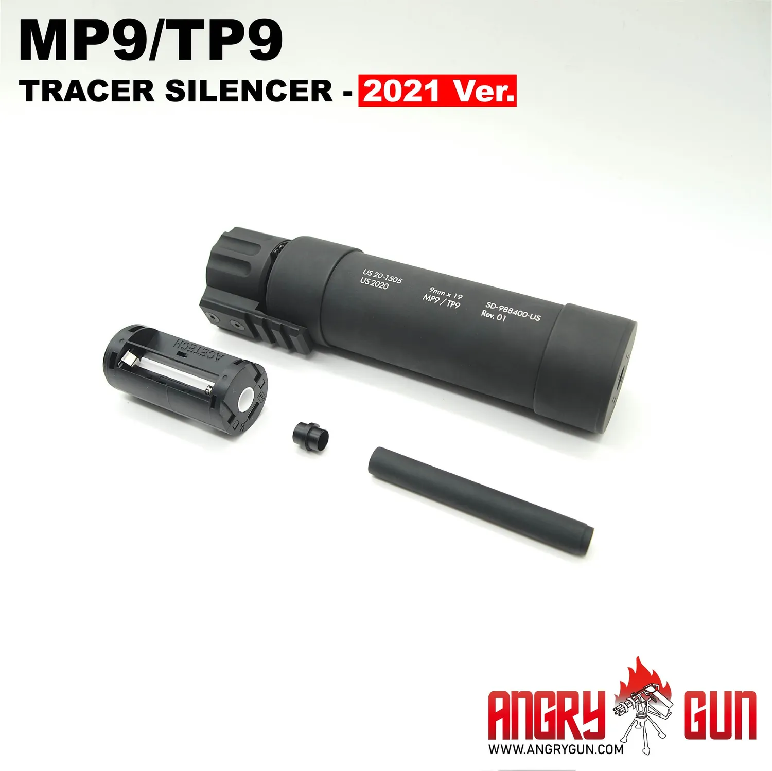AngryGun MP9 TP9 unitate tracer 2021 AceTech 200mm