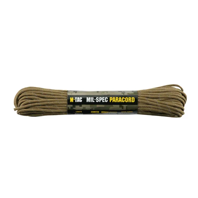 M-Tac 550 Coyote Reflectorizant paracord 15m rezistent