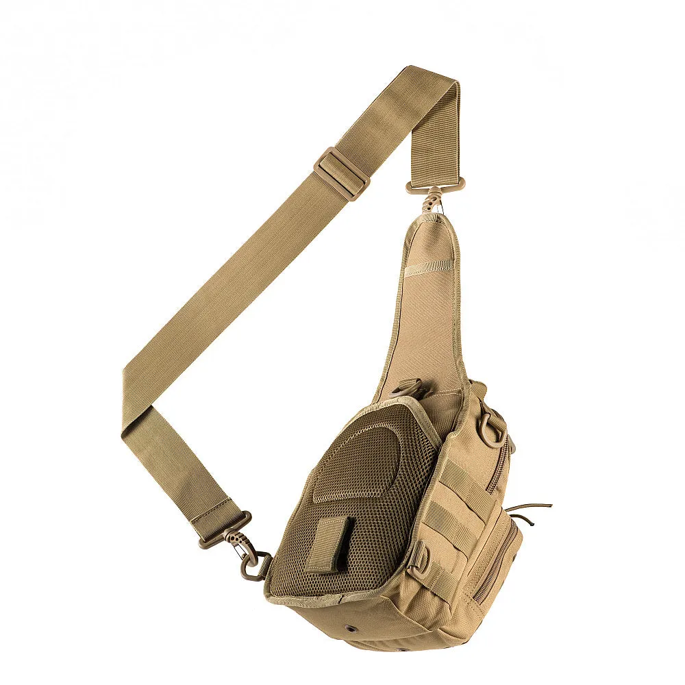 M-Tac City Patrol Sling Pack geanta Coyote 600D