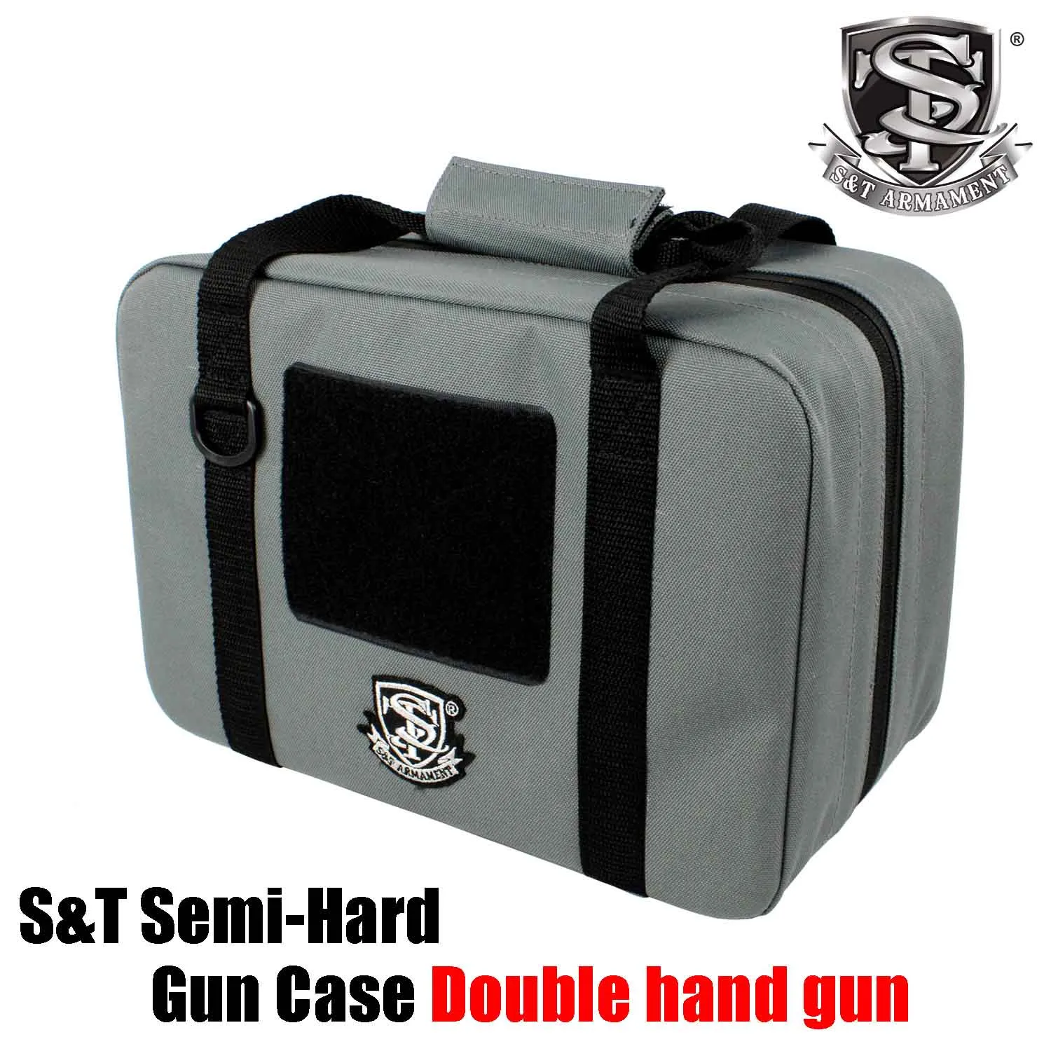 S&T Double Pistol husa semirigida neagra 305mm