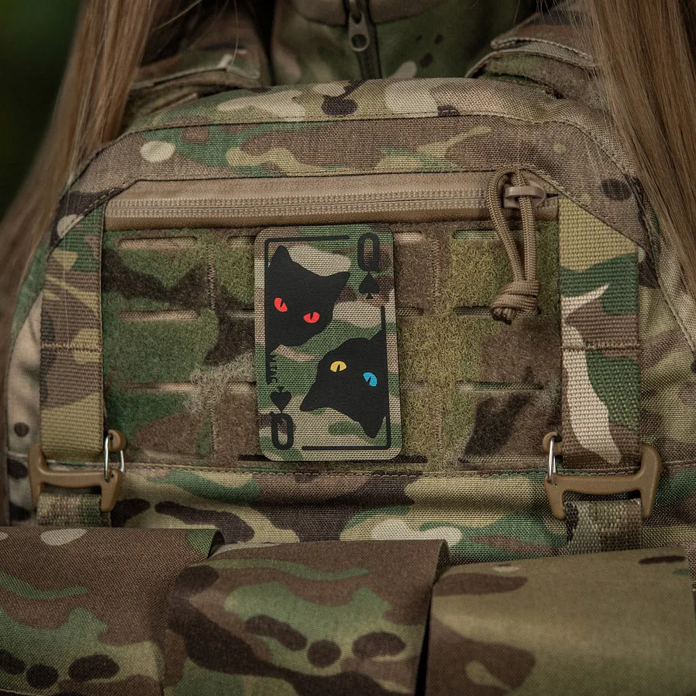 M-Tac Queen of Spades patch moral Multicam/Black Cordura