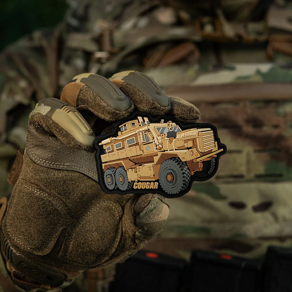 M-Tac Cougar patch PVC MRAP 3D velcro