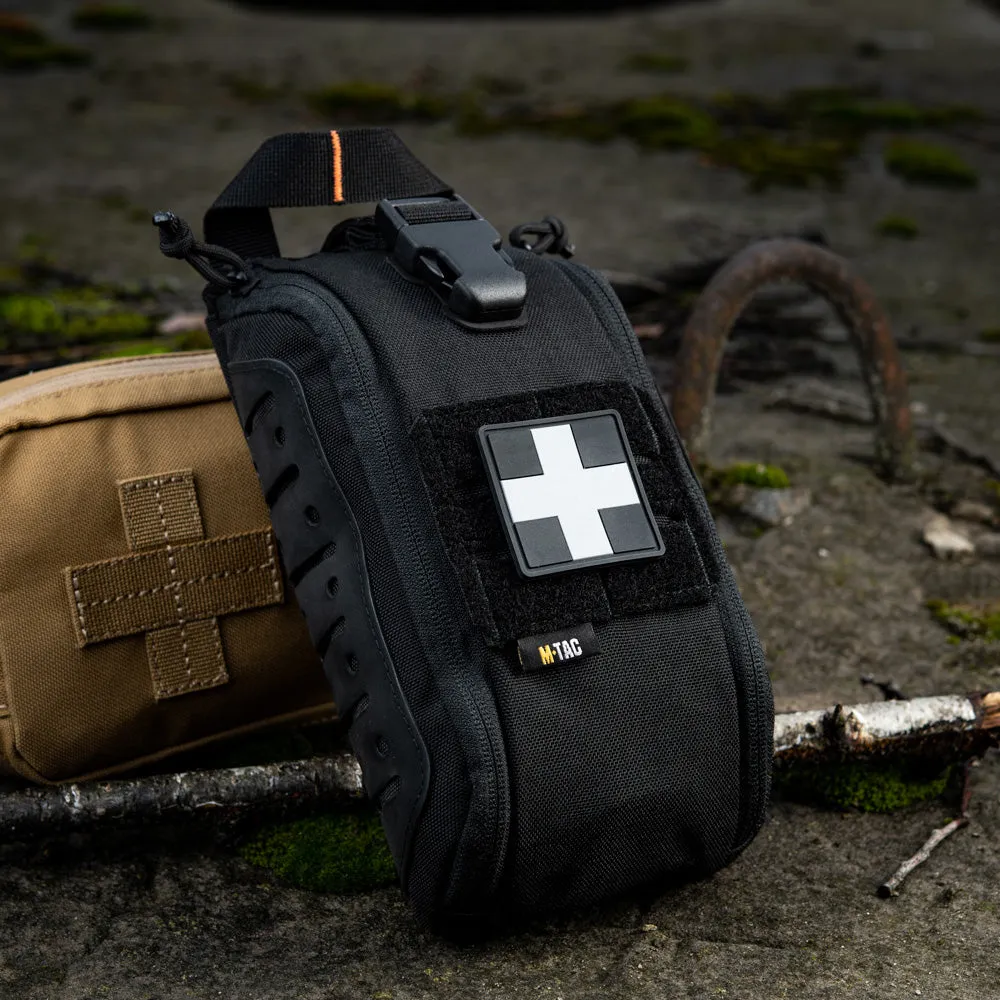 M-Tac Cruce Medicala patch PVC negru gri