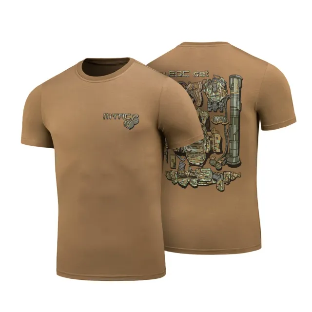 M-Tac MY EDC tricou Coyote Brown bumbac confort