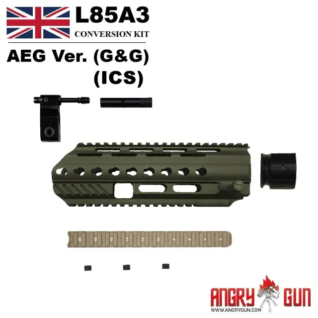 AngryGun L85A3 kit conversie AEG ICS aluminiu
