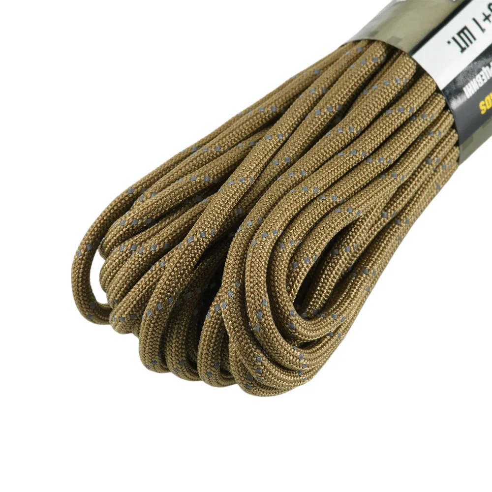 M-Tac 550 Coyote Reflectorizant paracord 15m rezistent