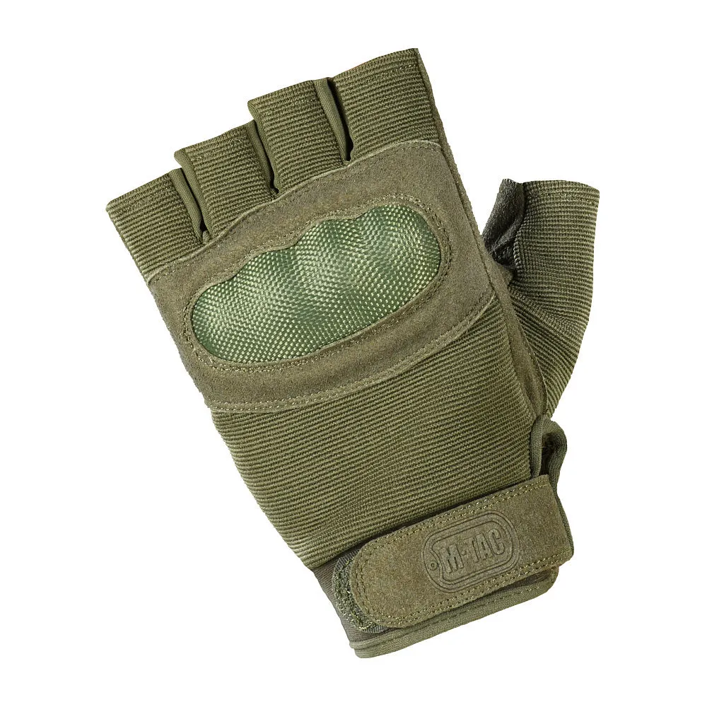 M-Tac Assault Mk.3 manusi fara degete Olive sintetice