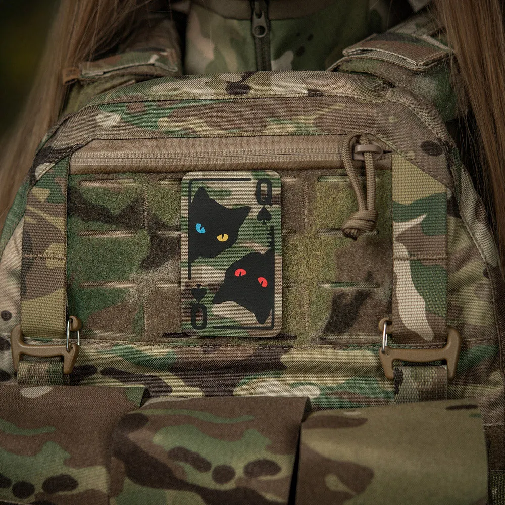 M-Tac Queen of Spades patch moral Multicam/Black Cordura