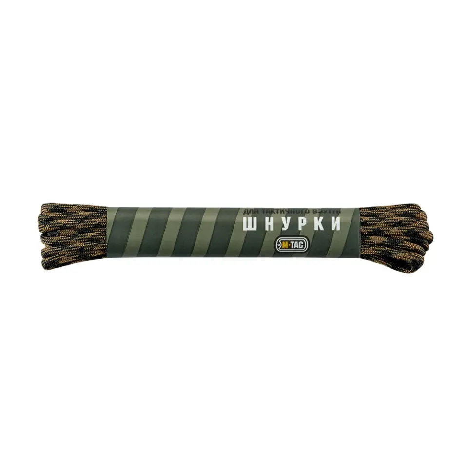 M-Tac Mil-Spec șireturi negre nailon 4 mm