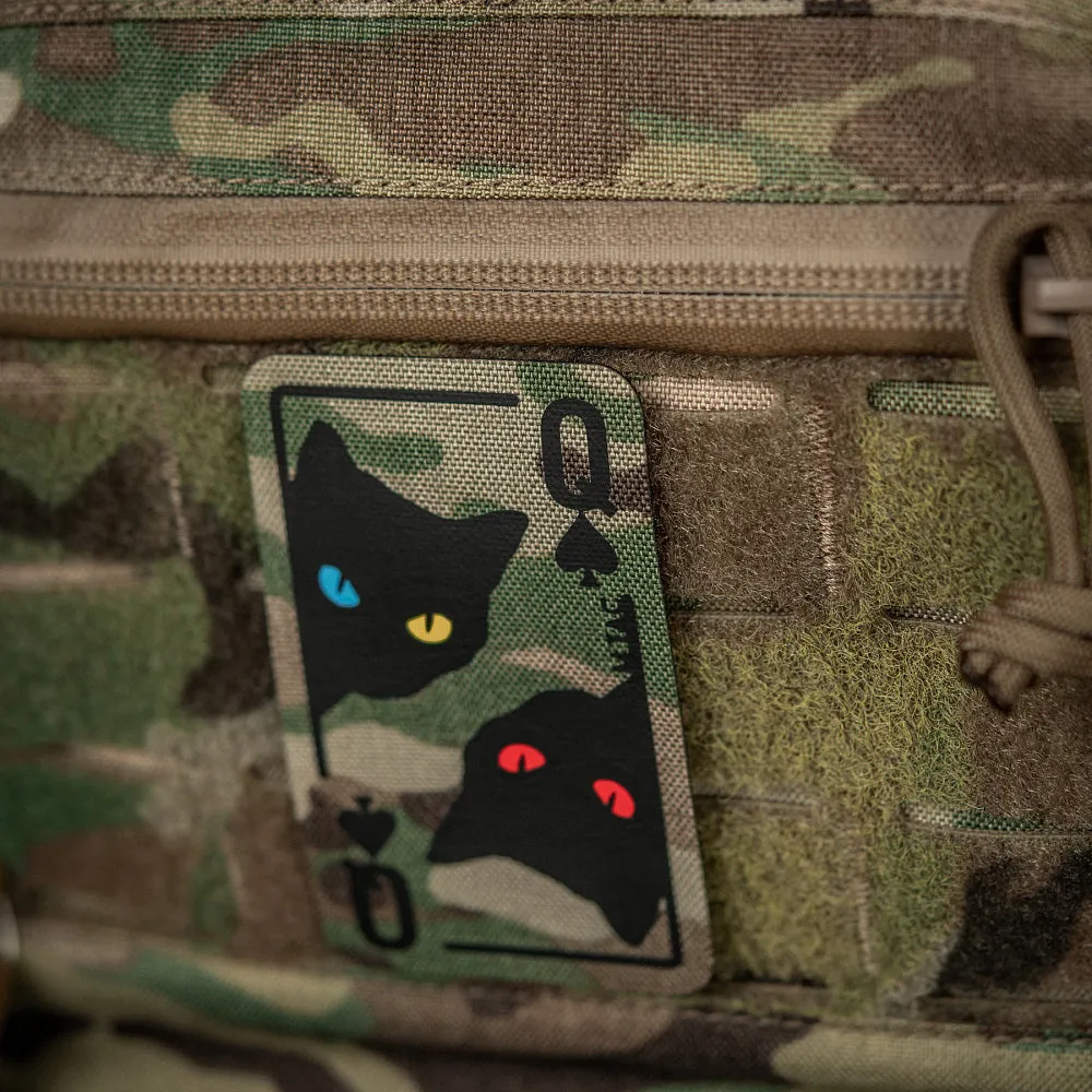 M-Tac Queen of Spades patch moral Multicam/Black Cordura