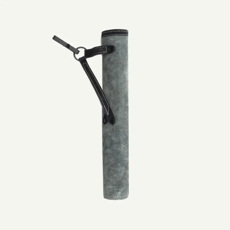 Bearpaw Rock tolbă laterală sageti piele gri 44cm
