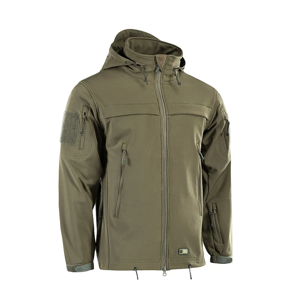 M-Tac Police geaca soft shell olive fleece