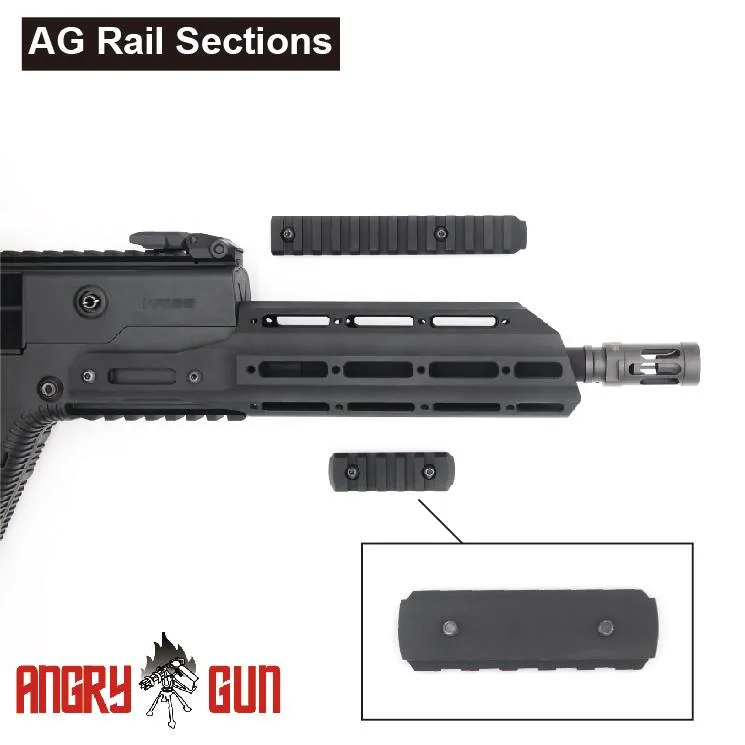 AngryGun KSV Modular M-LOK handguard Krytac Vector negru