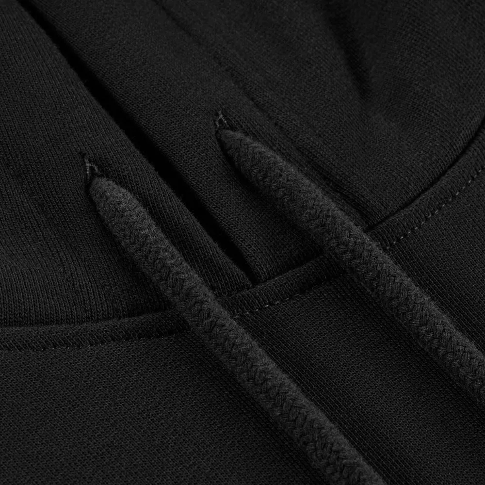 Hanorac M-Tac Worn to the Bone negru oversize bumbac