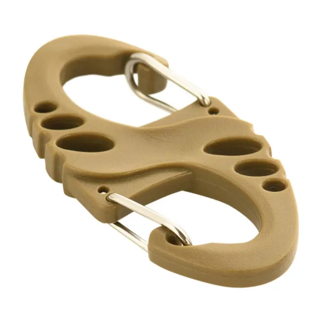 M-Tac S-Hook carabinieră plastic coyote 50 mm ușoară