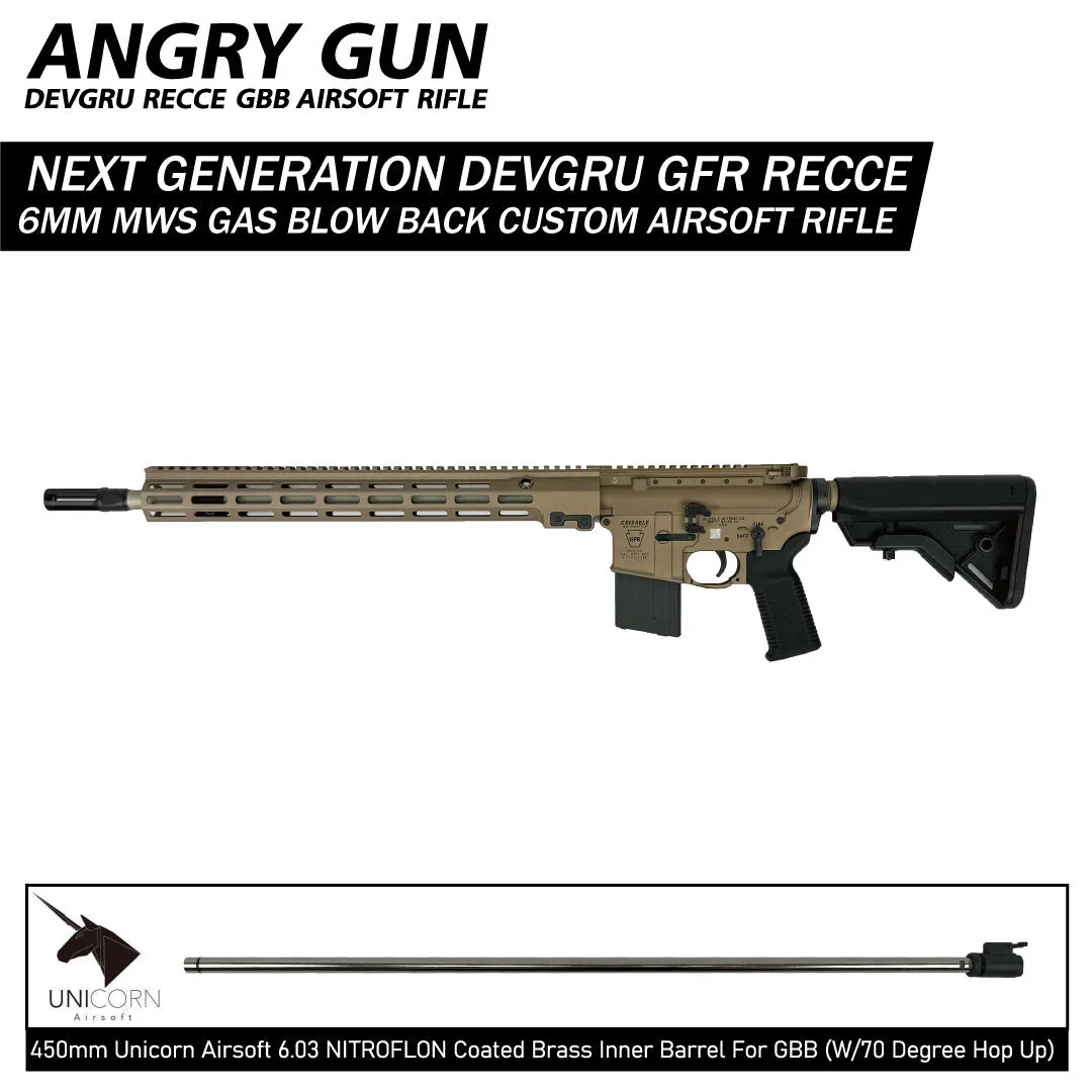 ANGRYGUN DEVGRU RECCE pușcă GBB Hard Kick