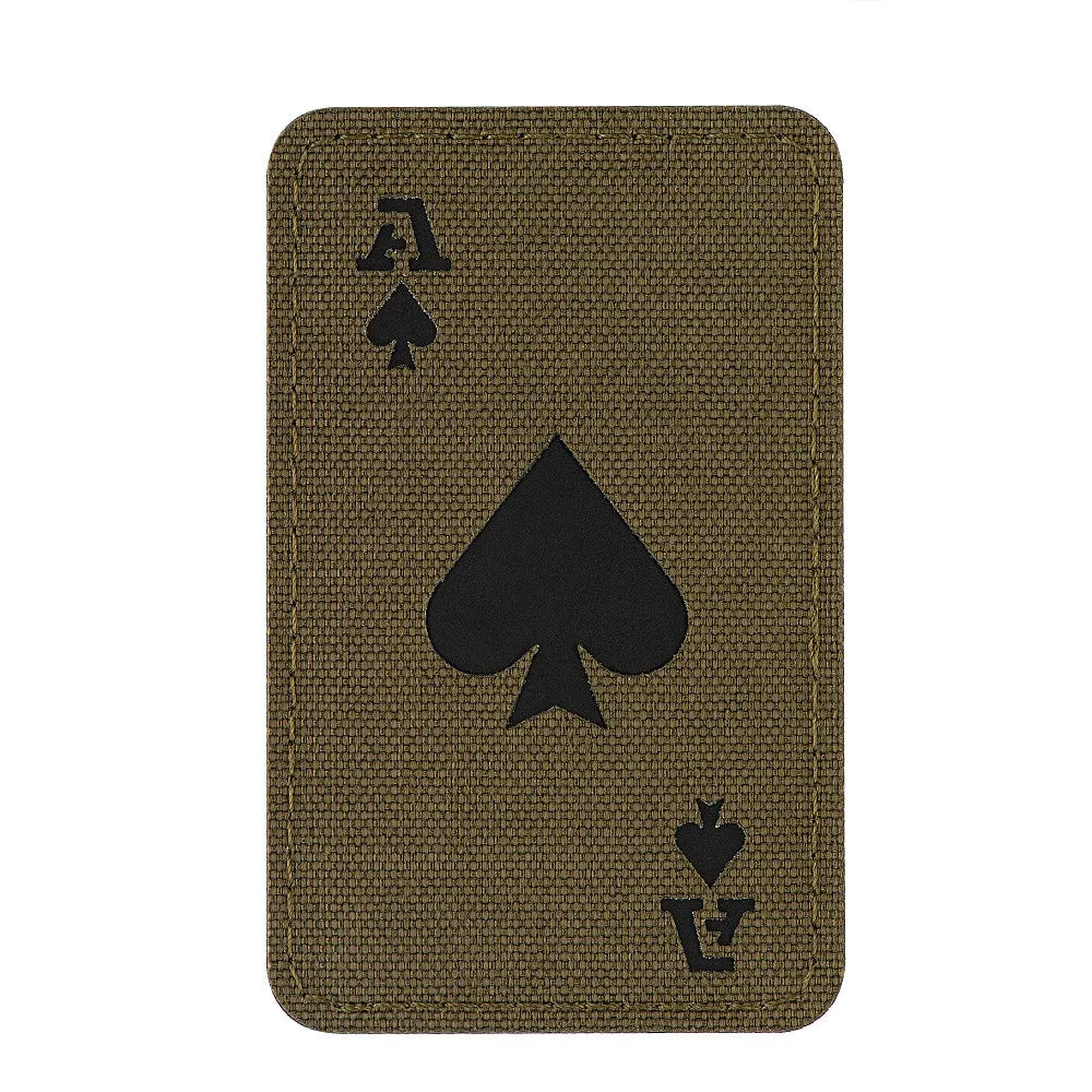 M-Tac Ace of Spades patch cordura fosforescent