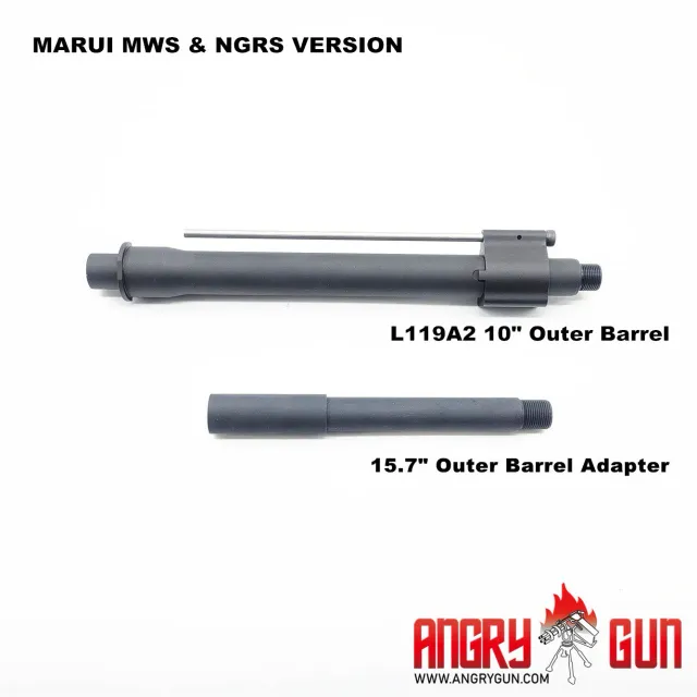 Angry Gun L119A2 Set Teava Externa MWS NGRS 10 inch