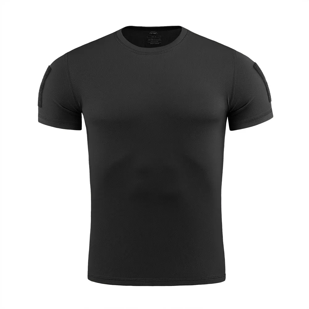 M-Tac Summer tricou tactic negru antiperspirant