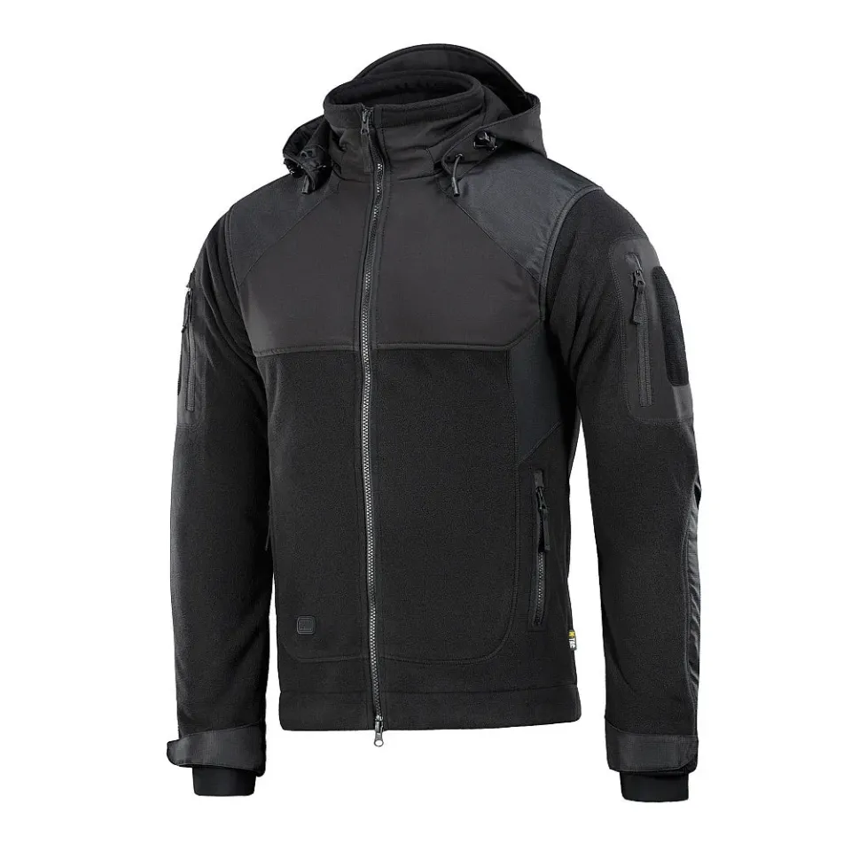 M-Tac Norman Windblock geaca fleece neagra windblock