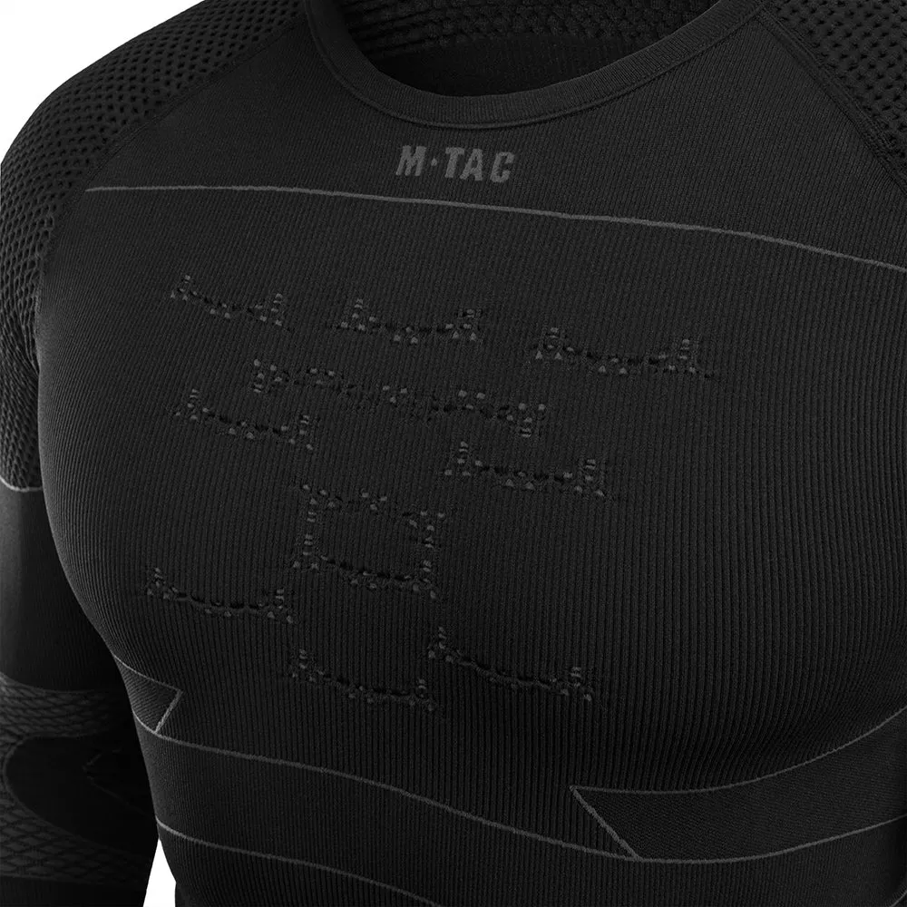 M-Tac Compresie bluza termica negru-gri compresie