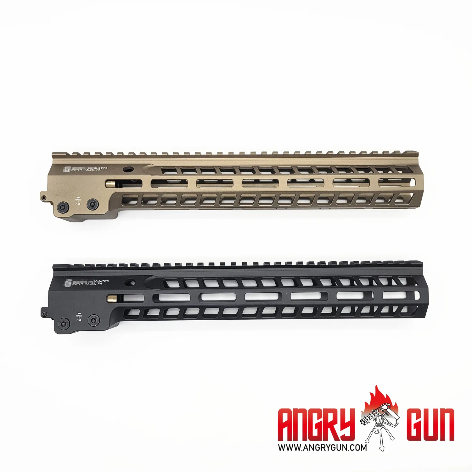 ANGRYGUN MK14 handguard M-LOK 13 inch negru