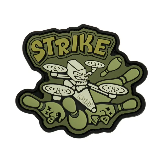 M-Tac Strike patch moral PVC 7x8 cm velcro