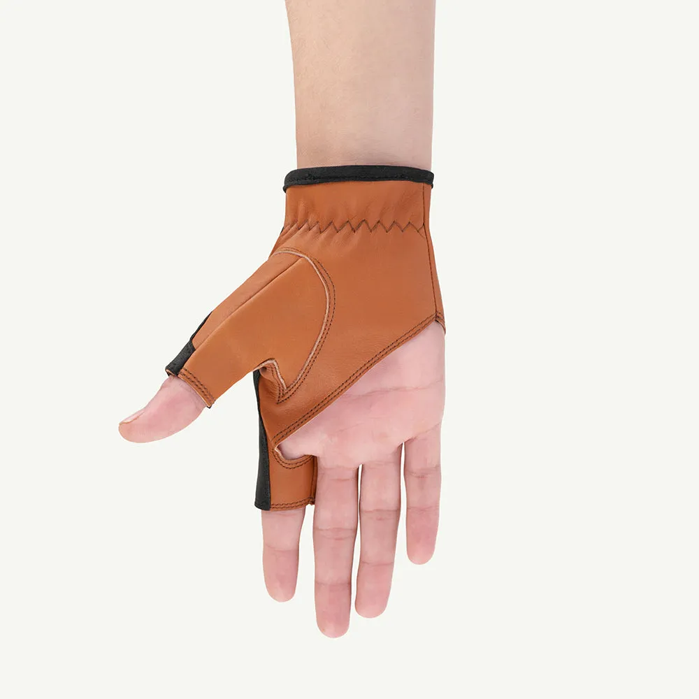 Bear Paw Archer manusa arc piele vaca RH marimea M protectie