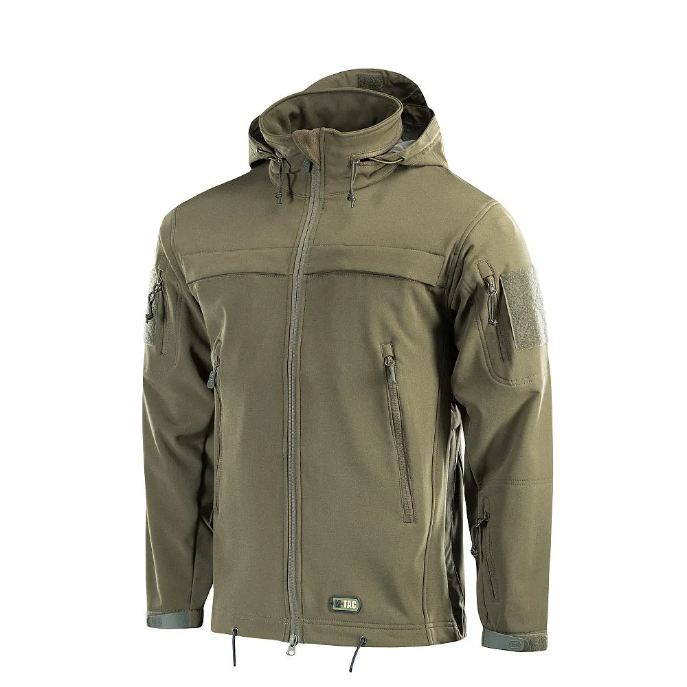M-Tac Police geaca soft shell olive fleece