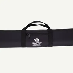 Bearpaw Longbow husa arc 185cm nylon negru 2 arcuri