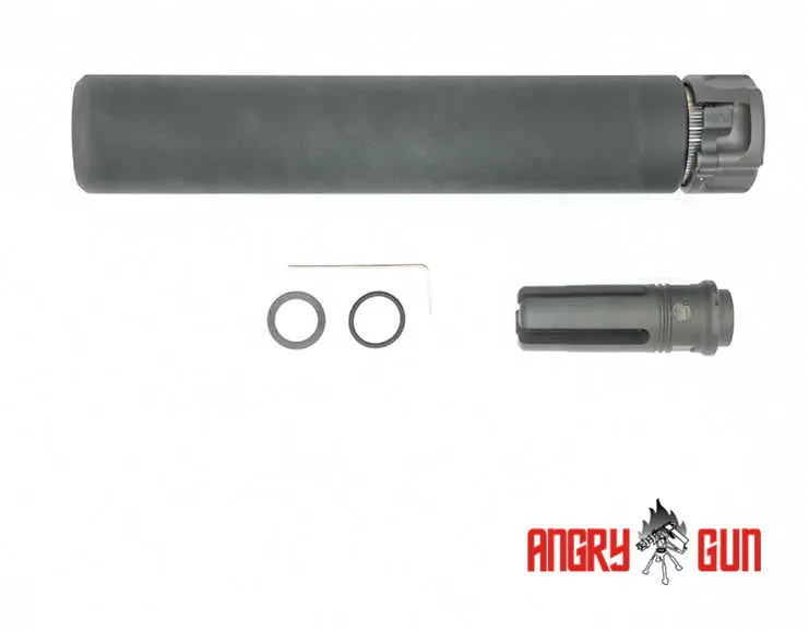 Angry Gun Socom762 amortizor dummy negru 14mm QD