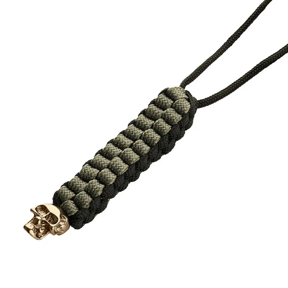 M-Tac Skull snur breloc cutit paracord negru-gri