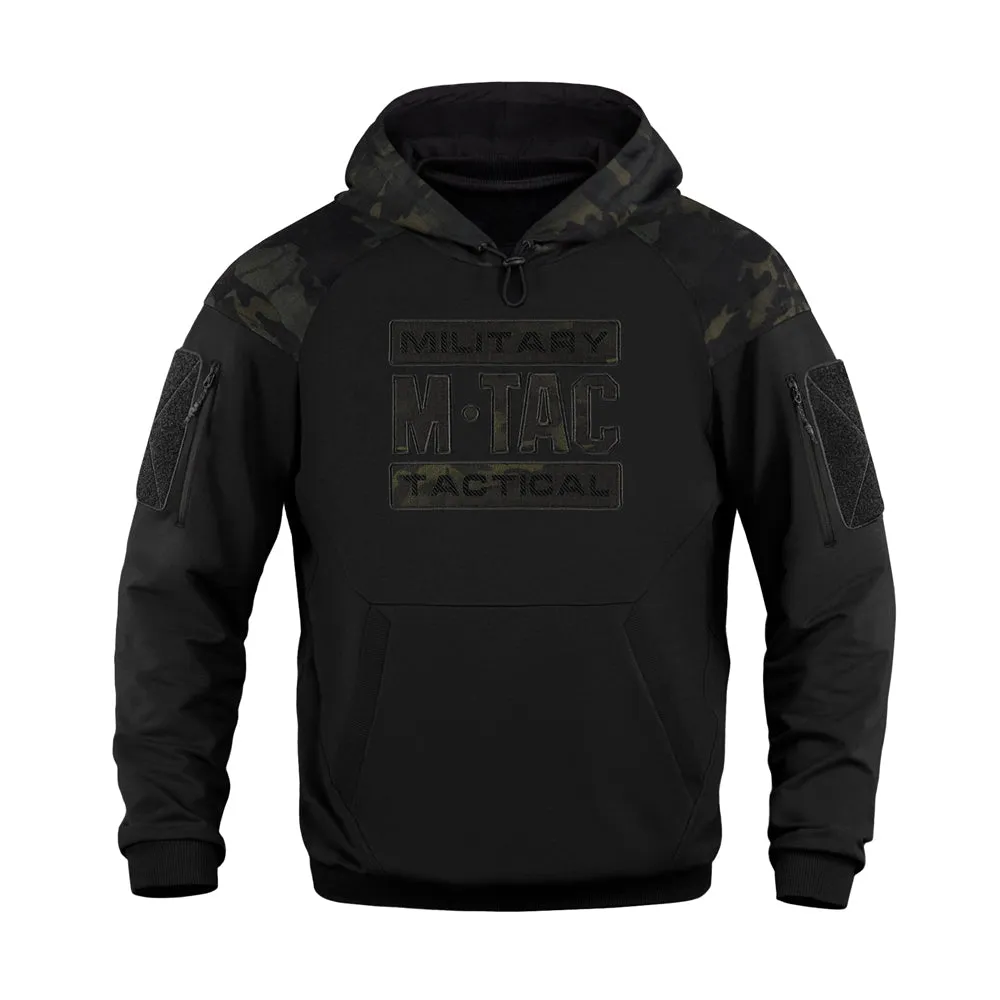 M-Tac Combat Black Edition hanorac multicam negru