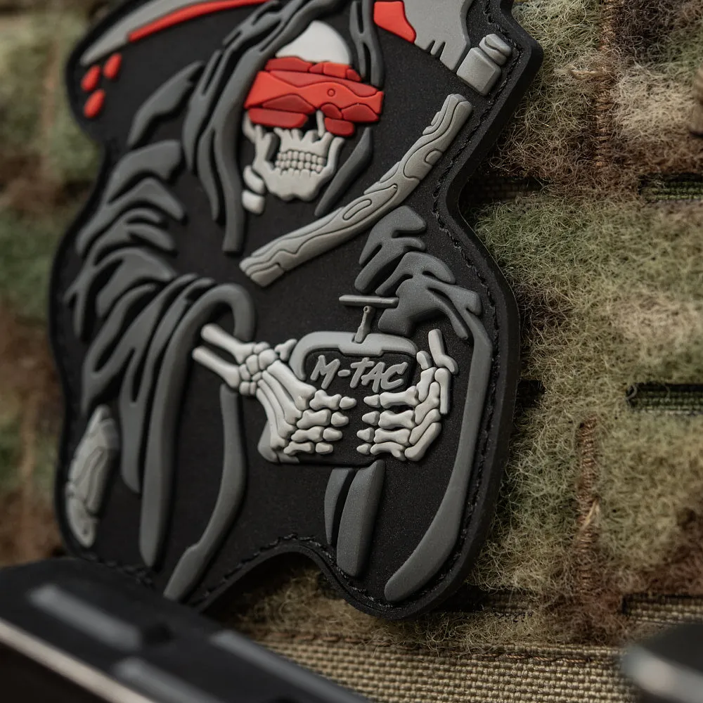 M-Tac FPV Operator patch PVC velcro negru gri